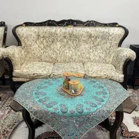 مبل سلطنتی ۷ نفره|مبلمان خانگی و میز عسلی|شلمان, |دیوار