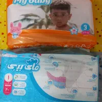 پوشک مای بی بی سایز ۳ و ۱