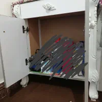 میز اتوی چوبی در حد نو|اتو و لوازم اتو|خزل, |دیوار