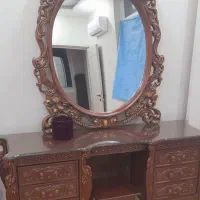 تخت و پاتختی و کنسول سلطنتی|تخت و سرویس خواب|مشهد, حسابی جنوبی (شهرک غرب)|دیوار