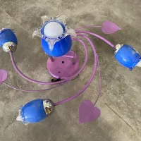 لوستر۴شعله جفت