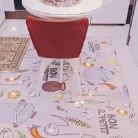فرش آشپزخانه پشت پلاستیک