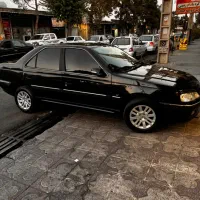 پژو پارس LX مشکی مدل 1400 کم کارکرد