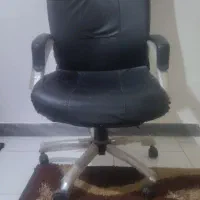 صندلی اهرم دار و چرخدار نو