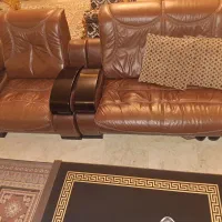 مبلمان راحتی چرم مالزی|مبلمان خانگی و میز عسلی|تهران, اقدسیه|دیوار