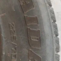 لاستیک سایز*225*15*17خارجی  تک حلقه