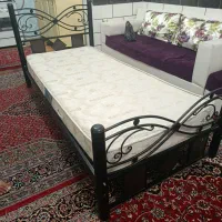 تخت تکنفره نونو همراه با تشک و کفی زیر تشک