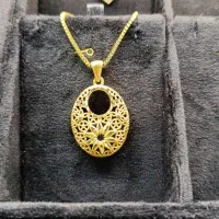 گردنبند طلاروس رنگ ثابت ارسال رایگان