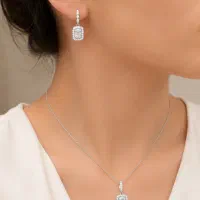 نیم ست نقره