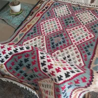 گلیم دستبافت  طرح سنتی|گلیم، جاجیم، گبه|تهران, شهرک محلاتی|دیوار