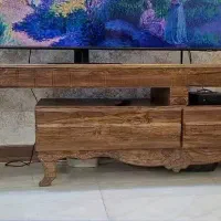 میز تلویزیونی cnc شده