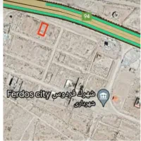 فروش زمین بر خیابان اصلی
