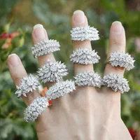 انگشتر نقره جواهری عیناً طلا بانیمست جواهری