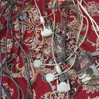 کابل کامپیوتر و فیش رابط وده عدد نوار ویدیو