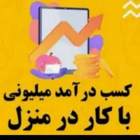 کاردر منزل راحت فقط پاسخ به پیام