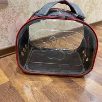 ساک شفاف حمل حیوانات کاملا نو