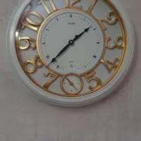 ساعت دیواری سفید بی صدا