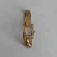 ساعت لاکچری دخترانه روکش طلا
