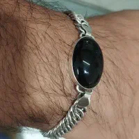 دستبند نقره تماما کار دست