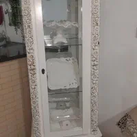 بوفه|بوفه، ویترین، کنسول|هشتگرد, شهرک جهان ویلا (درخشانیه)|دیوار