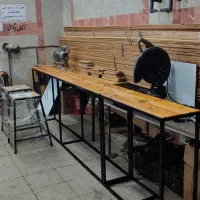 ساخت انواع میز و نیمکت چوبی و فلزی مشکی|صندلی و نیمکت|کوهدشت, |دیوار