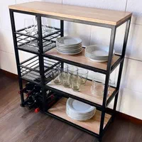 استند سه طبقه ای دیواری وزمینی|کتابخانه، شلف، قفسههای دیواری|قم, ولیعصر|دیوار