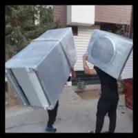 کارگر باربری اسباب کشی منزل حمل بار یخچال مبل کمد