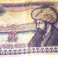 اسکناس ۱۰۰۰لیر ترکیه|کلکسیون سکه، تمبر، اسکناس|تهران, راه آهن|دیوار