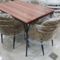 میز 4 نفره طرح فاولر، اقساط 12ماه بدون پیش|میز و صندلی غذاخوری|دزفول, |دیوار