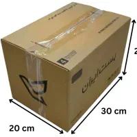 بیست عدد کارتن پستی سایز چهار