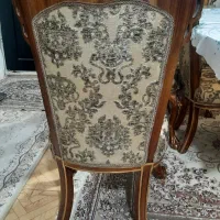 ناهارخوری ۷نفره‌طلا‌کوب‌|میز و صندلی غذاخوری|تهران, خاک سفید|دیوار