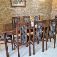 مبل و میز نهارخوری با هم ۲۵ میلیون