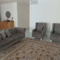فروش مبل کاناپه تقریباً نیم ست درجه یک اصل شرکتی
