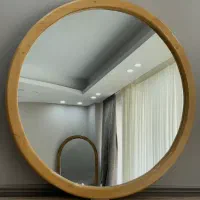 آینه با قاب چوب روسی