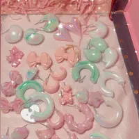 گوشواره های پینترستی قیمت دونه ای ۶۸ تومن
