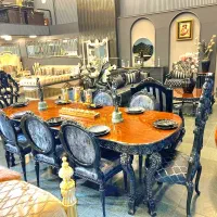 مدل دلربا سلطنتی خاص خرچنگی جدید مشکی+اقساط|مبلمان خانگی و میز عسلی|تهران, یافت‌آباد|دیوار