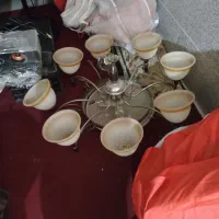 لوستر ۸ شاخه|لوستر و چراغ آویز|گرگان, |دیوار