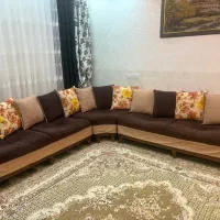 مبلمان ال شرکتی با میزبان|مبلمان خانگی و میز عسلی|تاکستان, |دیوار