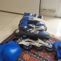 اسکیت سایز ۳۰ تا ۳۷با یک جفت زانوبند و آرنج بند