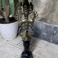 قلیان برنجی کله گوزنی