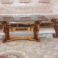 میز جلو مبلی و دو عدد عسلی|مبلمان خانگی و میز عسلی|تهران, تاکسیرانی|دیوار
