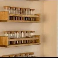 ازکف تولیدی تا قلب خونه هاتون بامحصولات چوبی|کتابخانه، شلف، قفسه‌های دیواری|رشت, سعدی (تختی)|دیوار