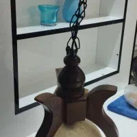 لوستر چوبی