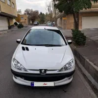 پژو۲۰۶v8sd 6 بدون رنگ مدل ۹۵