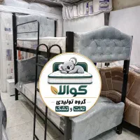 تخت خواب دو طبقه لمسه (تختخواب ۲دوطبقه) تشک کوالا