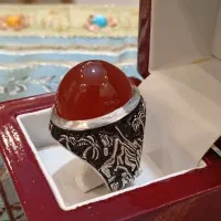 انگشترهای نقره تمام دستساز کار استاد جنگی