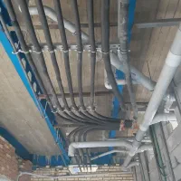 تعسیسات ساختمان  و جوشکاری سازه شیروانی