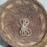 سبد حصیری بزرگ در دار|صنایع دستی و سایر لوازم تزئینی|شیراز, ارم|دیوار