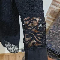 مانتو گیپور در حد نو شیک و مجلسی سایز ۴۰