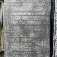 فرش ماشینی ۱/۵و۴و۶و۹و۱۲ متری طرح مدرن پتینه طوسی